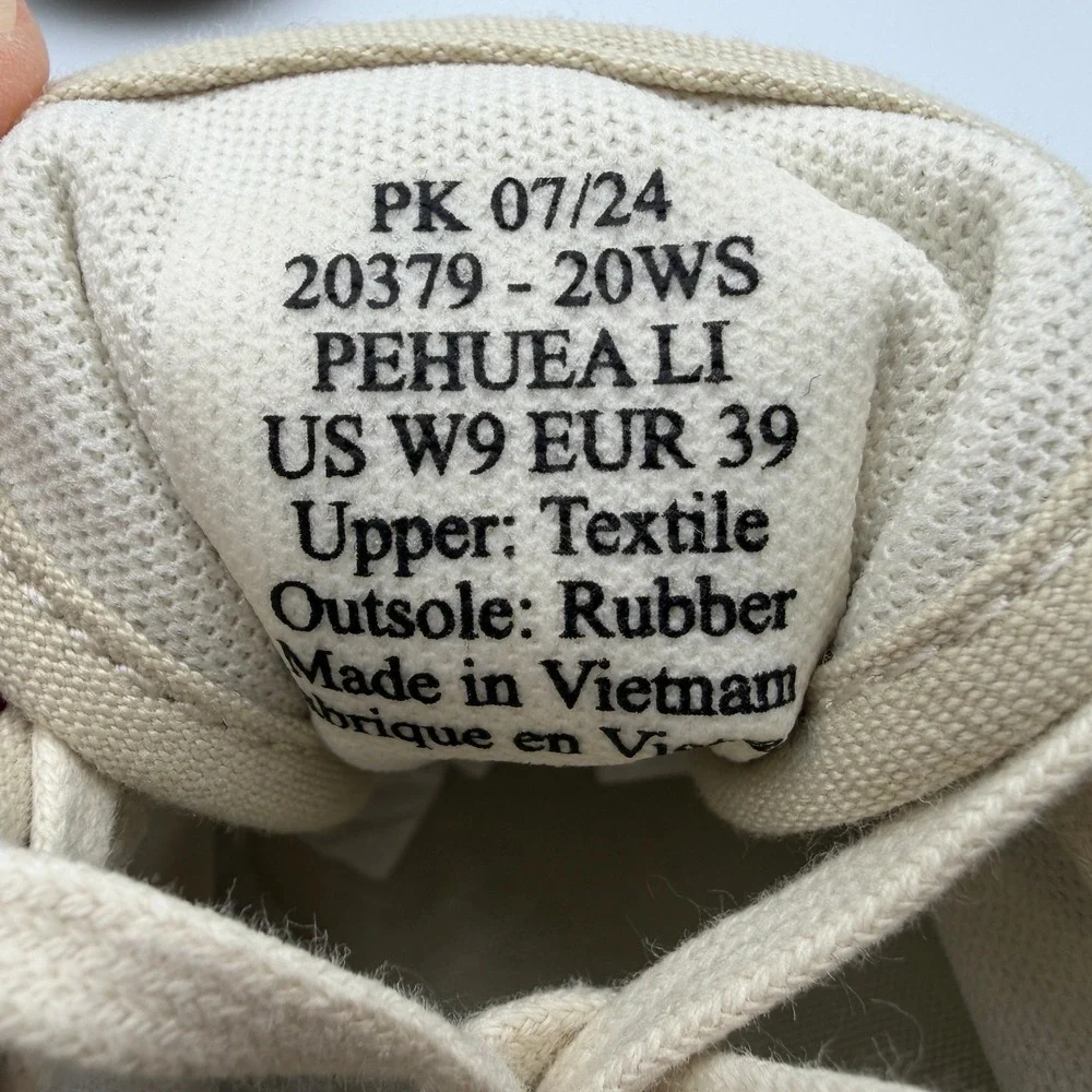 Olukai Pehuea Li Sneakers Womens 9 Mesh Drop-In Heel 20379-29WS **NEW**